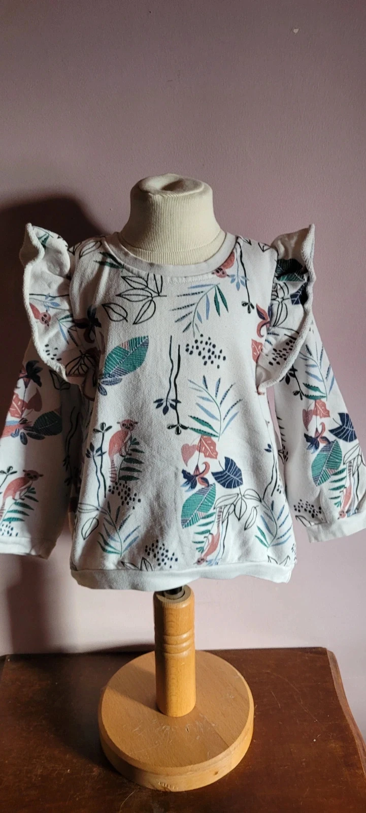 Pull avec colorettes